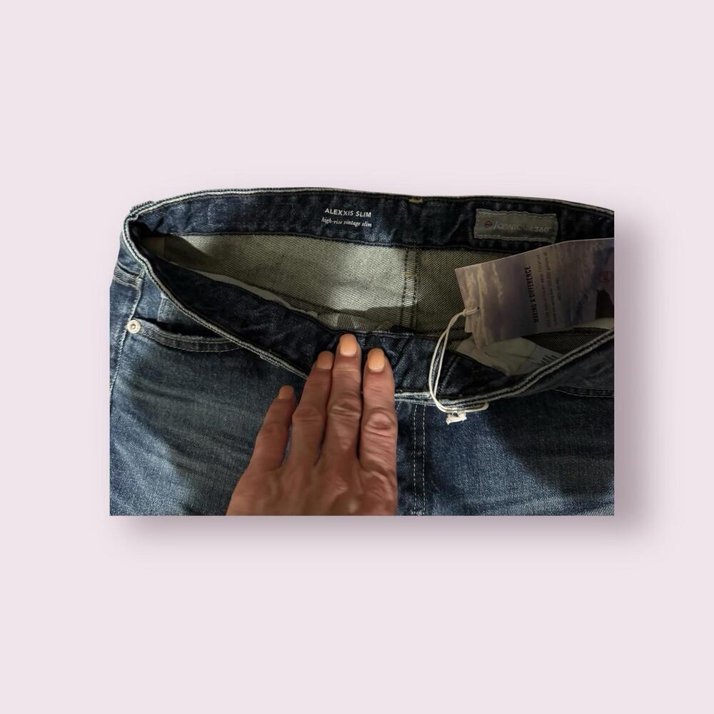 AG Jeans Alexis Slim High Rise‎ Vintage Denim Jeans Women's 28 NWT - Picture 6 of 6